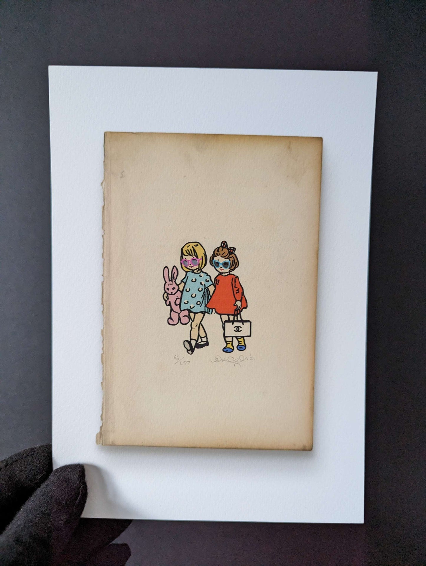 CEAL WARNANTS 'Babes' Ltd Ed Print i