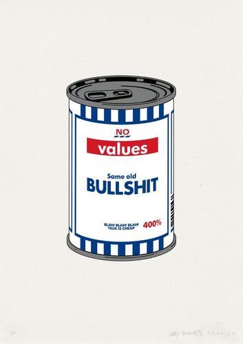 Alex Bucklee & Grow Up 'SAME OLD BULLSHIT' Ltd Ed Print image 0